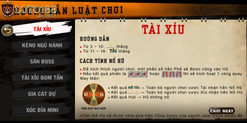 Cơ bản về luật chơi 