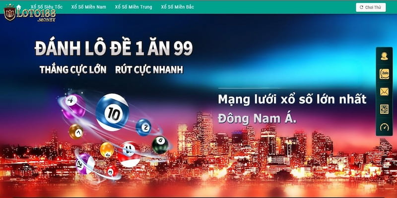 Gửi email qua hòm thư của Loto188