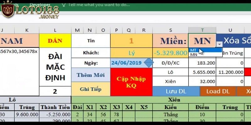 Phần mềm free duy nhất hỗ trợ tính lô đề