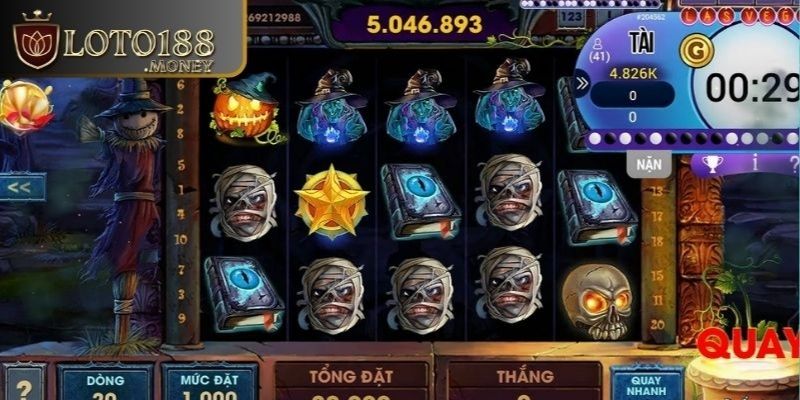 Hướng dẫn chơi game Nổ hũ trên Loto188